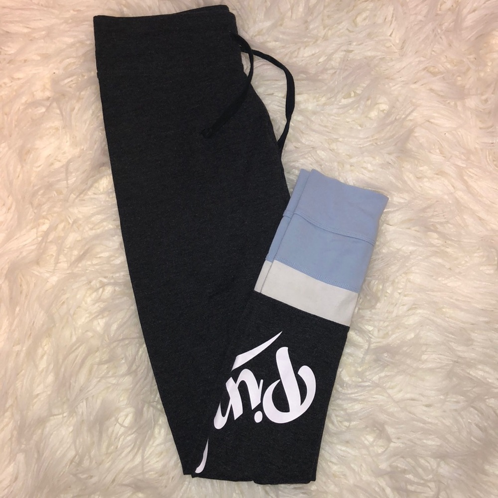 Pink Tie Leggings